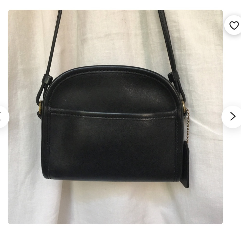 90’s Vintage Coach Abbie Bag crossbody black